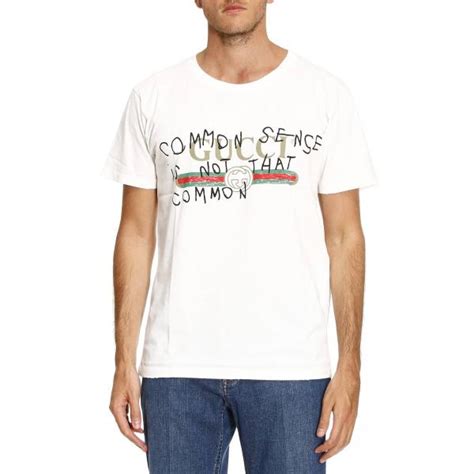 gucci tshirt con scritte